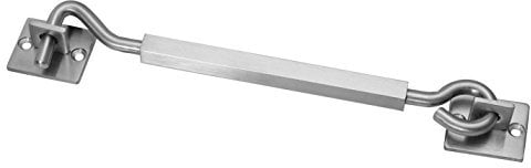 Edelstahl V4A Sturmhaken/Türhaken Massive in 2 Ausführung zur Auswahl (Eckig)