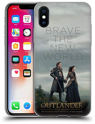 Head Case Designs Offizielle Outlander Mutig Die Neue Welt Jahreszseit 4 Kunst Gel Handyhülle Hülle [Militärischer Schutzgrad] Kompatibel mit Apple iPhone X/iPhone XS
