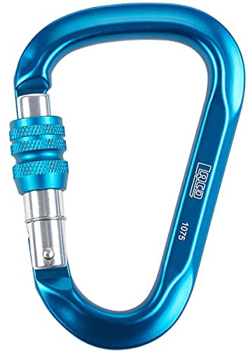 LACD Unisex – Erwachsene HMS Screw Big Blue Normalkarabiner, Uni