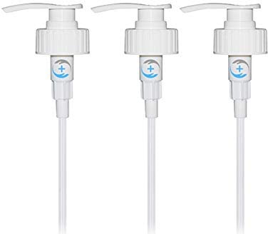 Bomba Dosificadora De 5 Litros Con Apertura De 38mm. Dosis De 4 Milímetros Ideal Para Desinfectante De Manos Y Jabón Líquido Incluye Un Tubo De 23 Cm Para Garantizar Un Alcance De Profundidad Total