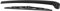 Wischerblatt hinten, Allwetter-Scheibenwischer-Heckscheibenwischerarm & Blattsatz für 8E B6 B7 Avant/E-Zustand 2001-2008, wasserabweisendes Wischerblatt 17,4 