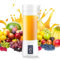 Mini frullatore portatile ricaricabile - 380ML con 6 Lame in Acciaio Inox - Frullatore di succo elettrico USB per viaggi, cucina per Frullati