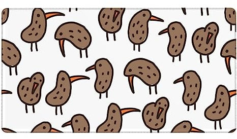 Kiwi Bird niedliches bedrucktes extra großes Mauspad, Gaming-Mauspad, Schreibtisch-Mauspad, Tastatur-Pad für Notebook, Büro, Computermatte, 40 x 74,9 cm