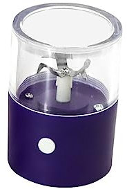 EBILUN Multifunction Electric Herb Grinder Tobacco Crusher USB Rechargeable Grass Grinders Smoking Accessories Household Kitchen Tools (Purple)