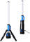 Ledino Hybrid LED Stehlampe 60W | 360° Baulampe mit 6.500 lm für Akku & Netzbetrieb | dimmbarer Arbeitsstrahler optimal als Arbeitsbeleuchtung inkl. Transportgriff | IP54 | Auch als Außenstrahler