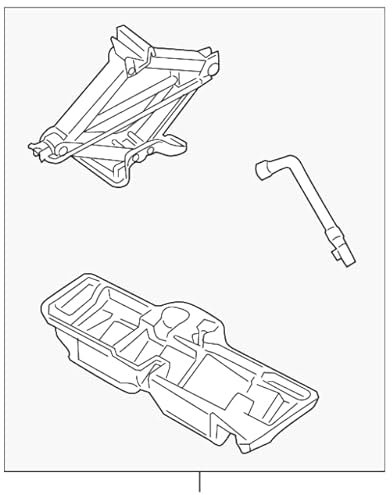 VOLVO S60 V60 Wagenheber Styroporeinsatz kpl OE