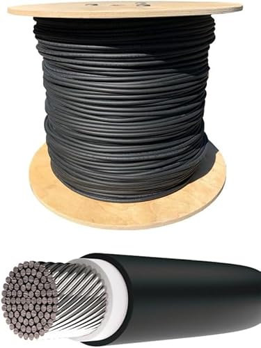 NAK Solarkabel 6mm² Photovoltaikdraht h1z2z2-k 10m/20m/30m/40m/50m/100 Meter TÜV Zertifiziert für innen und Außen (Schwarz, 30)