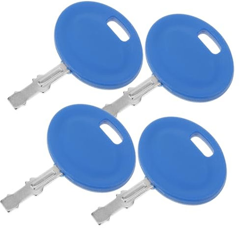 CIYODO 4 Stück Rasenmäherschlüssel Rasenmäher Zündschlüssel Aufsitzmäherschlüssel Für Anlasser Aufsitzmäher Ersatz Zündschlüssel Anlasserschlüssel Ersatz Rasenmäher