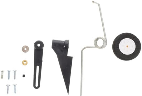 ibasenice Model Aircraft Tail Wheel Assembly for Plane Models Rc Airplane Stands Sturdy Diy Kit