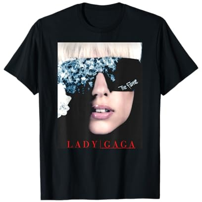 Lady Gaga Ikonische Popmusik-Legende Kult-Porträt Der Ruhm T-Shirt