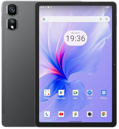 Blackview Tab 16 PRO Android 14 Tablet 11 Zoll, 24GB+256GB+2TB Erweiterung, 4G LTE 5G WiFi Gaming Tablet 2K FHD+, 13MP+8MP, 7700mAh, PC Mode, OTG, Hülle + Intelligenter Stift, Schwarz