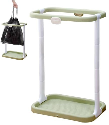 WJnflQN Porte-Sac de Poubelle de Camping, Support de Support de Sac à ordures | Cadre Pliable de Support de Sac à Poubelle réglable | Organisateur de vêtements de poupées à Domicile