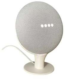 Stand for Google Nest Mini & Home Mini– Compatible with Gen 1 & 2 Smart Speakers – Vertical Desk Mount Holder Bracket – Space-Saving, Non-Slip Design for Home or Office (Device Not Included)
