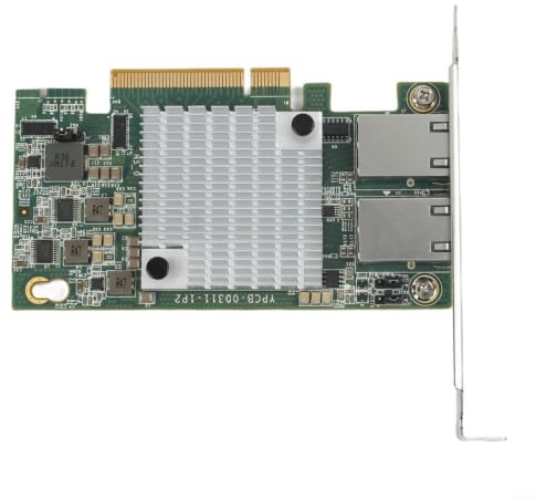 10Gb Network Card X540-T2 Dual RJ45 Port Ethernet Adapter PCI Express Server NIC for Windows for linux ESXi Data Center Low Profile