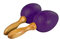 STAGG 1Paar Egg Maracas lila