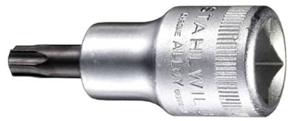 STAHLWILLE Nr. 54TX Schraubendrehereinsatz 1/2 (12,5 mm) TORX T27 L.55 mm