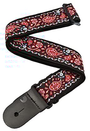 D'Addario Planet Waves 50E08 Gewebegurt Nylongewebe Retro Classic Collection Tapestry Länge: 1450mm Breite: 50mm