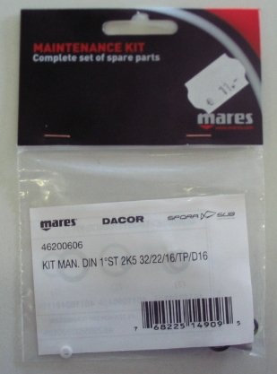 Mares 1.Stufe Service Kit - Travel Kit für Atemregler MR16