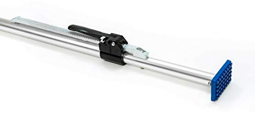 1 x Barre de serrage pour poutres pour voiture/voiture en aluminium de serrage pour aluminium, 1,30–1,67 m Classification, pieds en caoutchouc