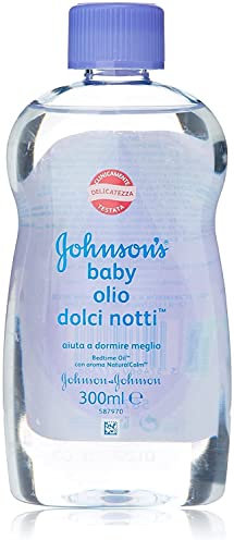 Johnson's - Olio Baby Dolci Notti, con Aroma Natural Calm - 300 ml
