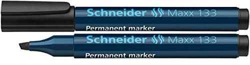 Marcatore Maxx 133 - schwarz - Permanent Tinte - Keilspitze 1,0 bis 4,0mm - Schneider
