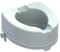 Gima Rialzo WC, Alzawater anatomico con sistema di fissaggio laterale, portata massima: 200 kg, Altezza 14 cm