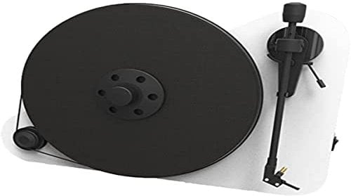Pro-Ject VTE Tourne-Disque à Positionnement Vertical, Droite, Blanc