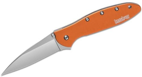 Kershaw Leek Folder, Orange Handle