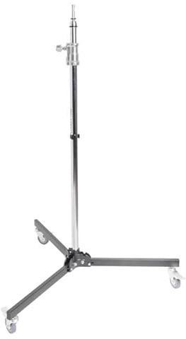 Pixapro 280cm Tube Stand Heavy Duty Photoshoot Lighting Photography Lighting Video Studio Camera Light Portable Filming Lights Professional Accessories with Wheels Rotating Photo Light