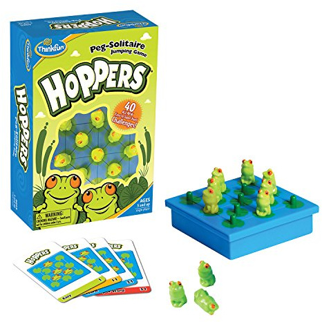 ThinkFun 6701, Hoppers-Brettspiel (evtl. Nicht in Deutscher Sprache)