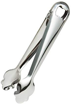 Supreminox 2023 Pinza para Hielo de Acero Inoxidable con abridor, 19 cm, Plateado