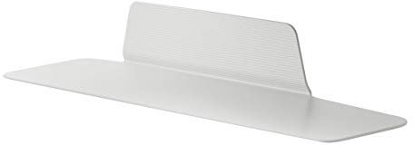 Normann Copenhagen Wandregal Jet aus Aluminium in der Farbe Weiß mit einer Länge von 80 cm, 600992