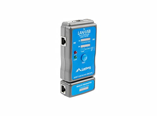 LANBERG TESTER RJ-45, RJ-11, USB NT-0403