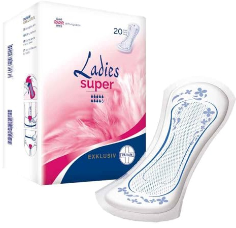 PARAM LADIES EXKLUSIV Inkontinenz-Einl.super 20 St