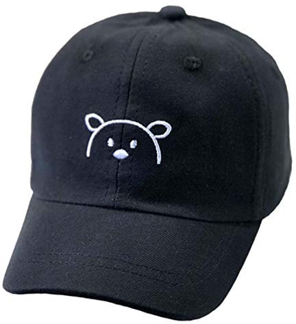 Yixda Baby Kids Kappe Junge Mädchen Verstellbar Sonnenhut Baseball Cap (Schwarz)