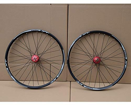 Fahrrad Laufradsatz Fahrradräder 26/27,5/29 Doppelwandiger Leichtmetallrand MTB Fahrradradsatz 32H Scheibenbremse QR 7-11 Geschwindigkeit Kassettennaben Abgedichtetes Lager