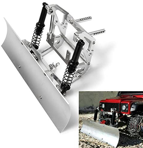 KEEDA 1/10 Scala Anteriore Pala Da Neve Spazzaneve Spazzare Strumenti per 1:10 RC Crawler TRX4 Assiale SCX10 Parti
