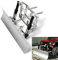 KEEDA 1/10 Scala Anteriore Pala Da Neve Spazzaneve Spazzare Strumenti per 1:10 RC Crawler TRX4 Assiale SCX10 Parti