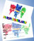 12 Einladungskarten & 12 Umschläge für Geburtstag Partys und Kindergeburtstag Pj Masks Nr. 01