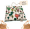 Bouillotte Micro-onde (25x25 cm) - Coussin Chauffant Micro onde - Bouillotte Noyau de Cerise - Bouillotte Grain de Lin - Bouillotte Seche - Blé Uniquement, sans Arôme