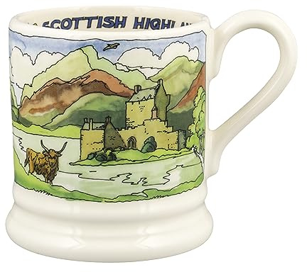 Emma Bridgewater Landscapes of Dreams Scottish Highlands 1/2 Pint Mug