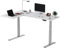 FLEXISPOT Winkelschreibtisch Eckschreibtisch elektrisch höhenverstellbar Bürotisch mit 2 Motoren (180x120 cm, Weiß - 3 Fach)