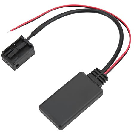 Adattatore o Aux Bluetooth 5.0 Adattatore per Cavo Musicale Stereo 12 Pin Sostituzione per Focus Mondeo Galaxy 6000 CD