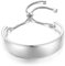 LILIE&WHITE Armband Eleganter Verstellbarer Damen-Armband aus Edelstahl – Zeitloses Design mit Schiebemechanismus – Hochwertiger Schmuck für Alltag und Anlässe