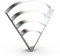 Pizzascheiben-Ausstechformen-Set groß – 12,7 cm, 10,2 cm, 7,6 cm, 5,1 cm, geometrischer Ein-Achtelkreis, Süßigkeiten, Mais, geometrische Ausstechformen, Formen – Edelstahl