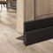 Burlete puerta,SXYHKJ 100 x 5cm burlete bajo puerta burlete autoadhesivo de goma de Silicona, Anti-polvo/anti-ruido/anti-bug de sellado a prueba (Negro 200x5cm)