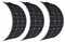 Aysolar 300W 12V Pannello Solare Flessibile 3x100W 18V Pannelli Solari Flessibili Monocristallino Fotovoltaico per RV Rimorchio, Barca Tenda Marine Auto Batteria di Ricarica
