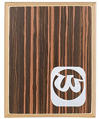 Box Drum, Compact Travel Cajon Box Drum Flat Hand Drum Percussion Instrument with Adjustable Strings Carrying Bag