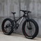 UJKDDDCC 26-Zoll-Mountainbikes, Fat Tire Mountain Trail Bike für Erwachsene, 7/21/24/27/30-Gang-Fahrrad, Hardtail-Mountainbike aus Kohlenstoffstahl, Mountainbike mit verstellbarem Sitz mit