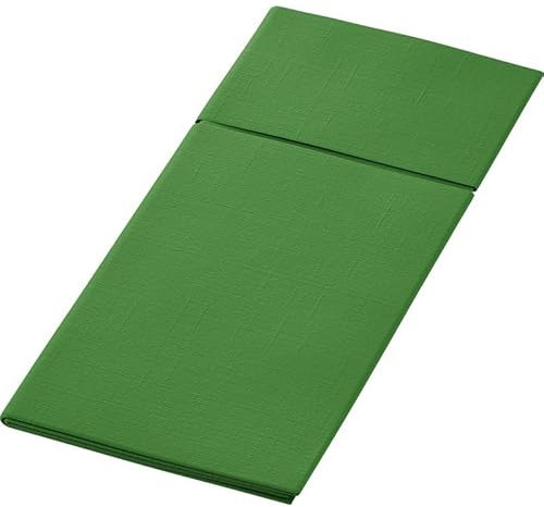 184 Serviettentaschen/Bestecktaschen Duniletto® 40 x 48 cm Leaf Green